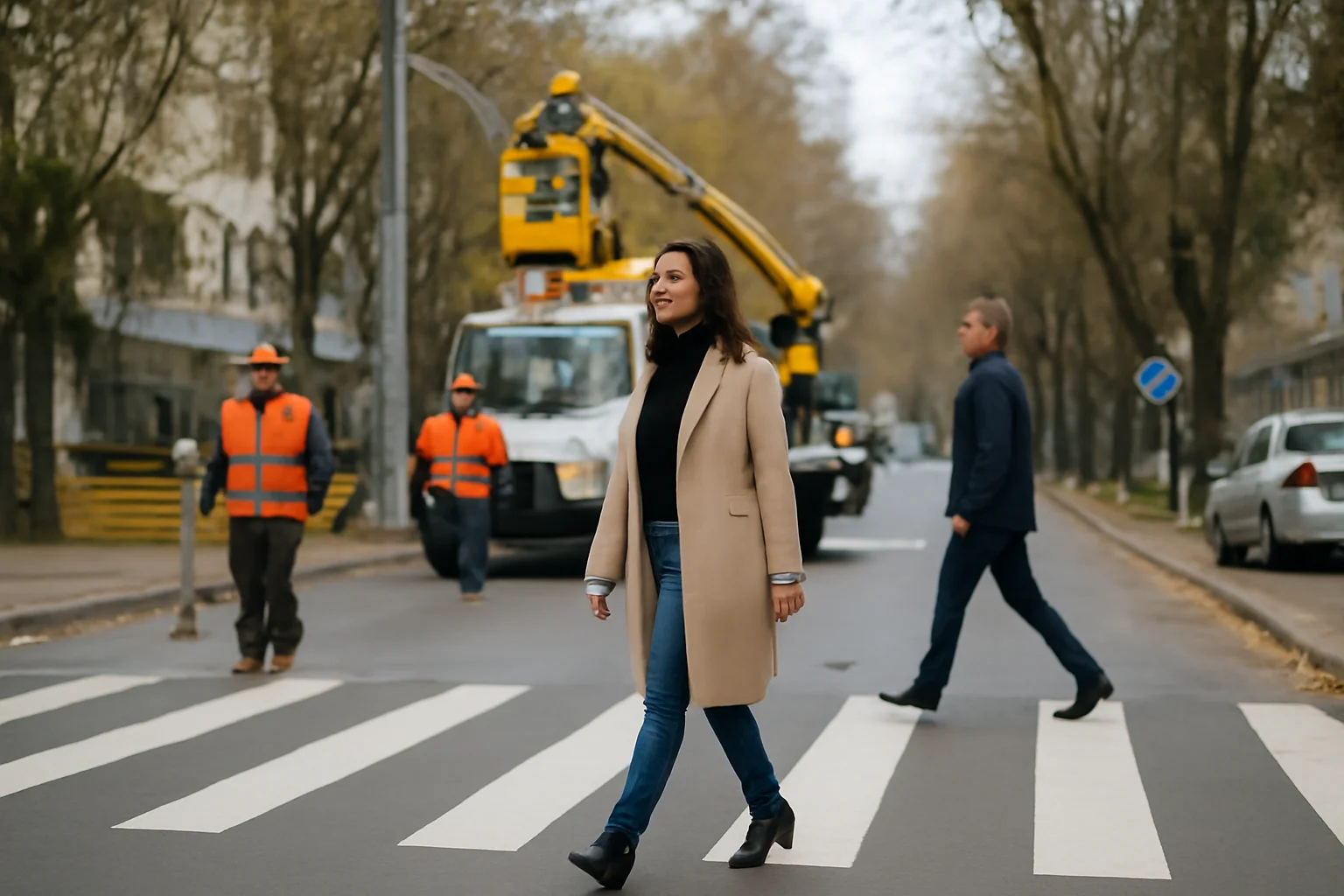 128 de treceri pentru pietoni primesc iluminare inteligentă, iar proiectul de siguranță rutieră este finalizat în proporție de 80%
