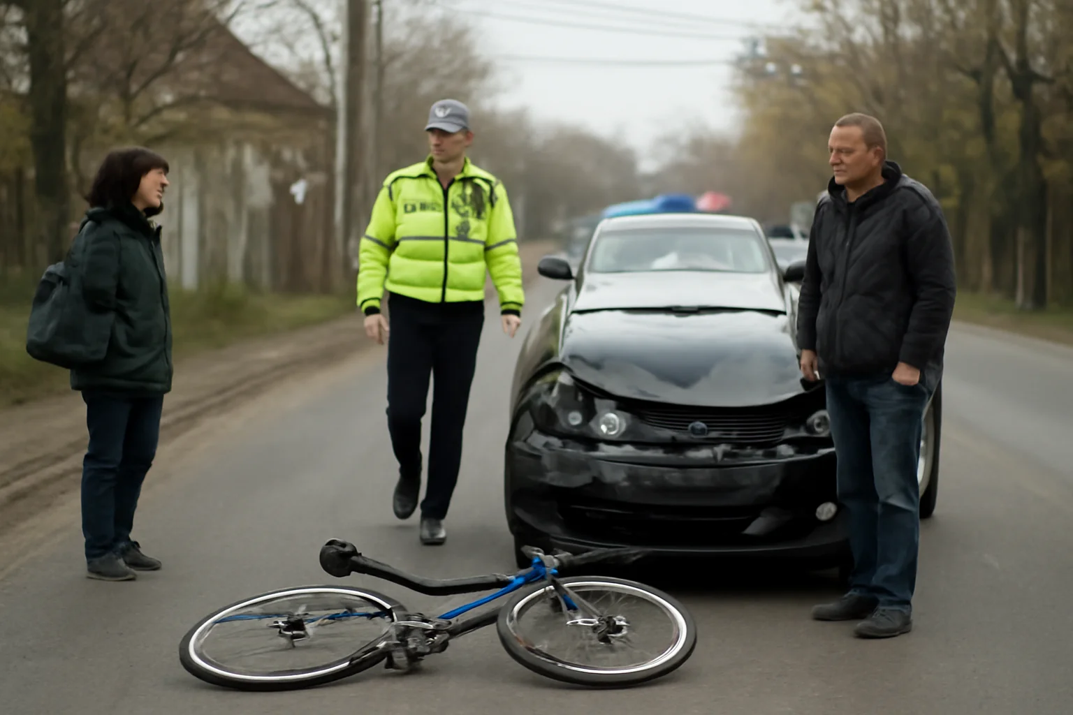 Accidente rutiere cu bicicliști și pietoni în județul Brăila: poliția face cercetări