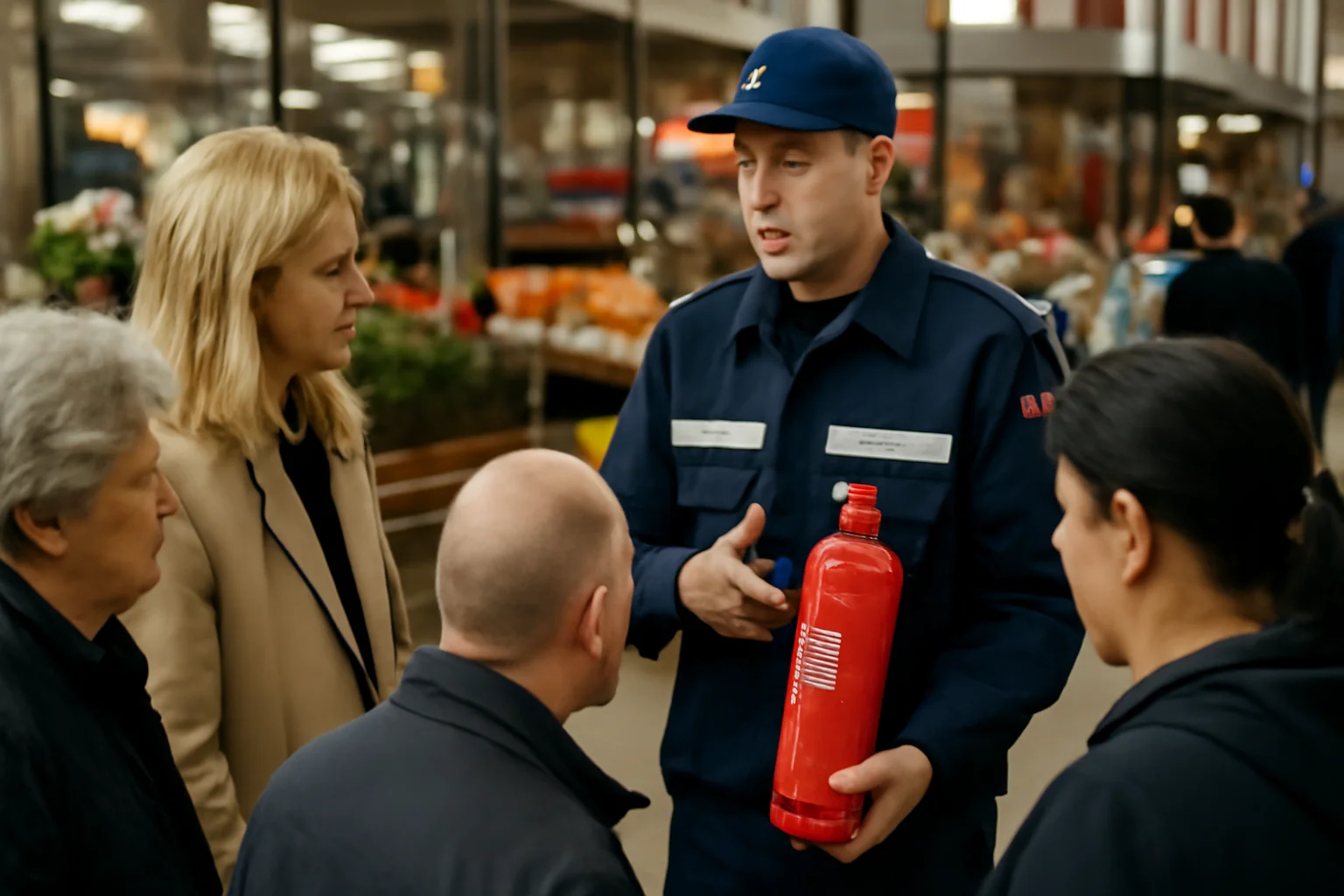 Acțiune de informare preventivă a ISU „Dunărea” în piețe și centre comerciale din Brăila