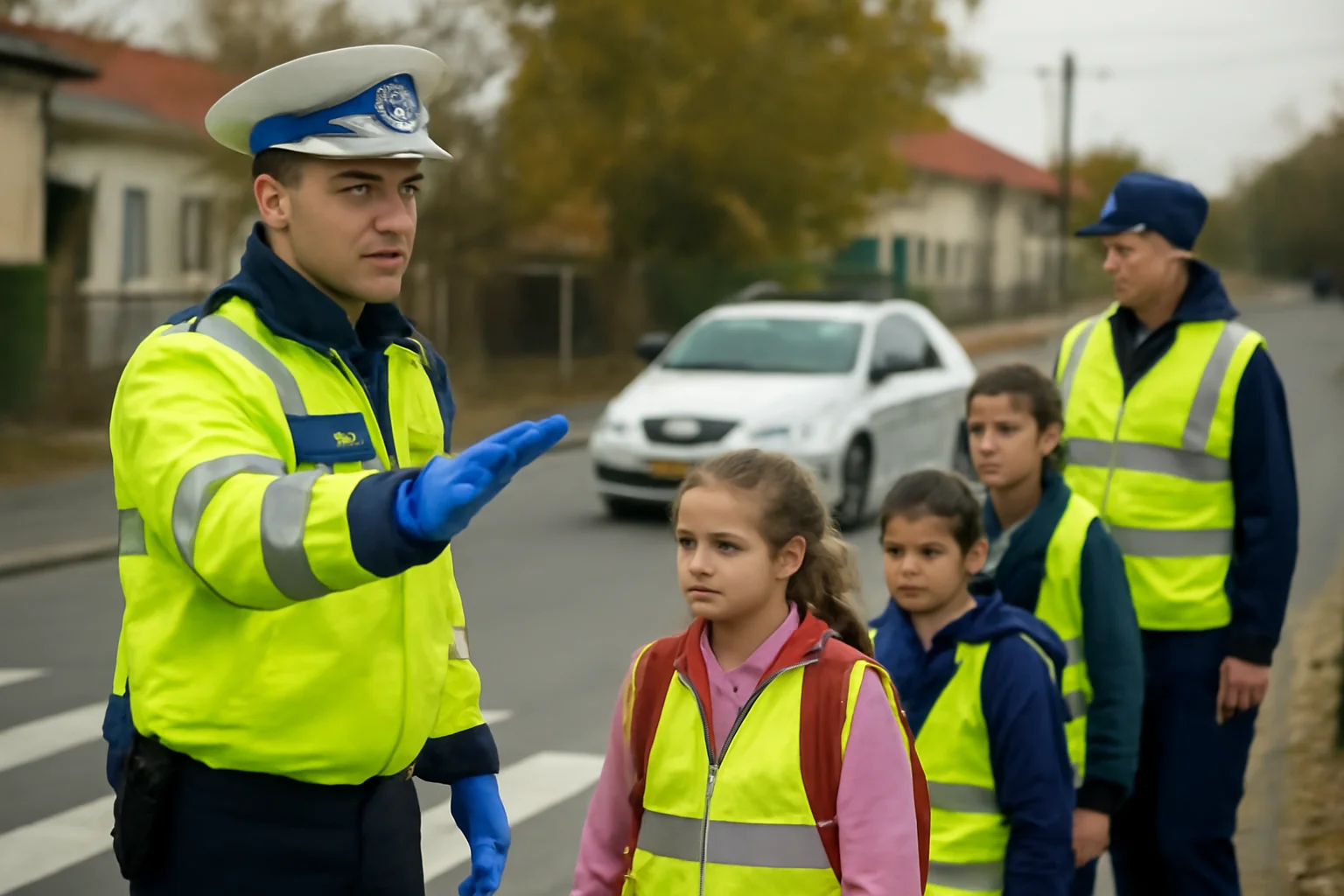Activități de educație rutieră și patrule școlare în școlile din Brăila