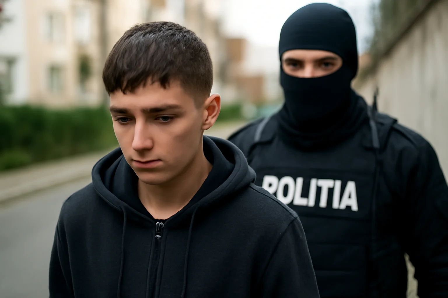 Adolescent de 16 ani din Brăila, vizat de mai multe dosare penale pentru atacuri cu maceta