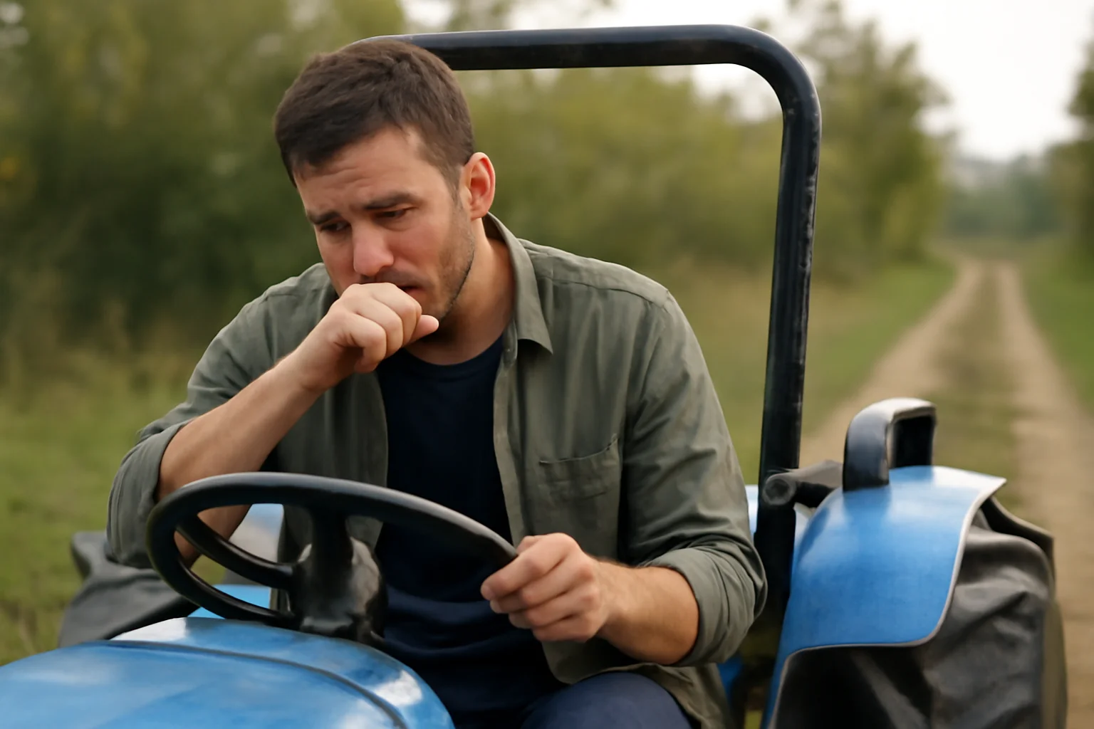 Bărbat reținut în Brăila pentru conducerea unui tractor neînmatriculat sub influența alcoolului