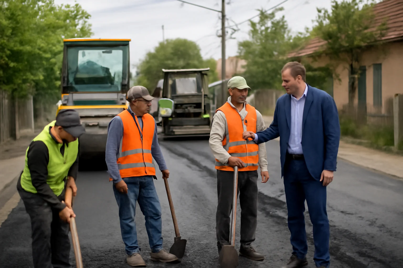 Braila: Alocare bugetară pentru modernizarea străzilor din Chercea și Comorofca