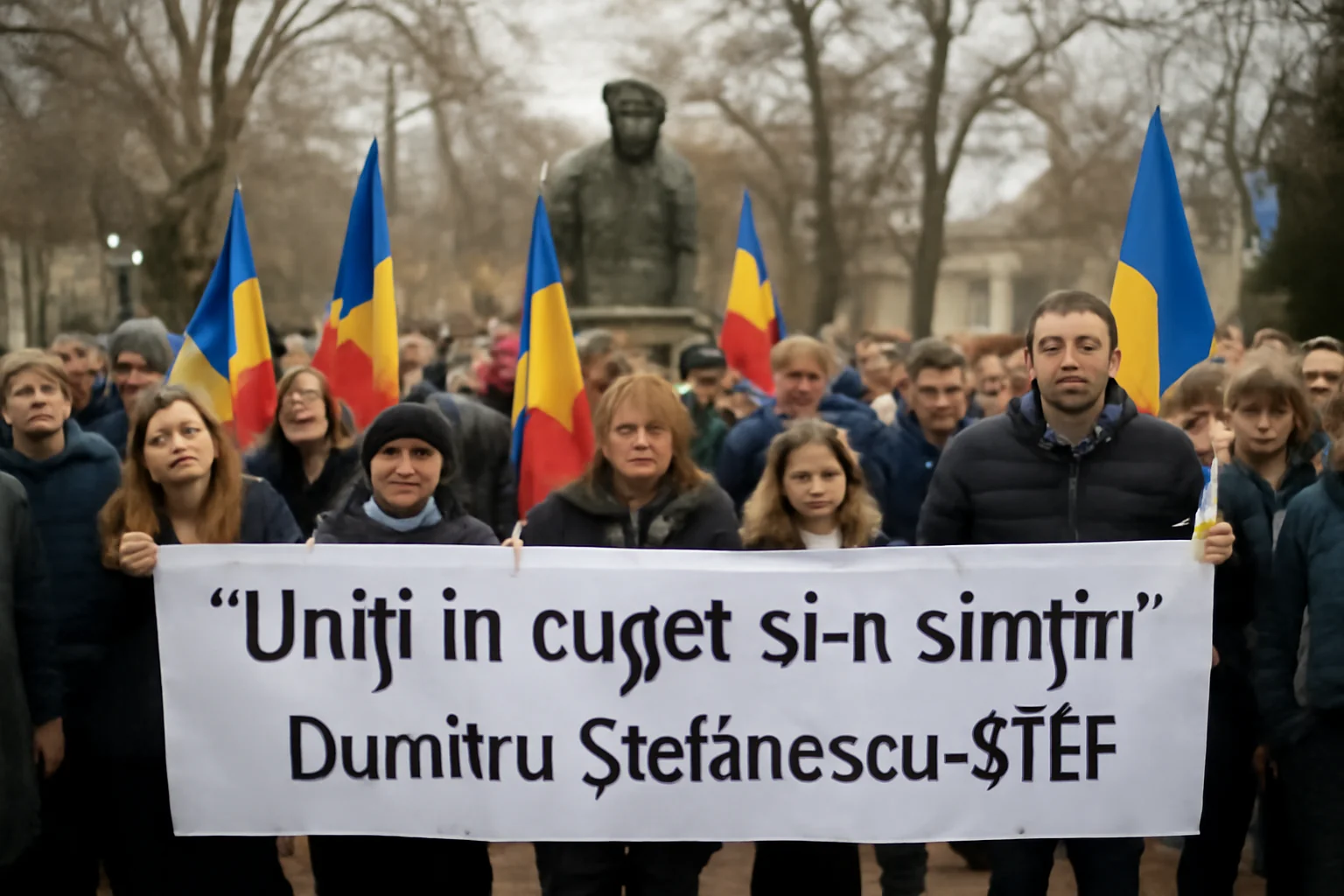 Brăila celebrează 167 de ani de la Unirea Principatelor printr-un emoționant omagiu adus artistului Dumitru Ștefănescu-ȘTEF