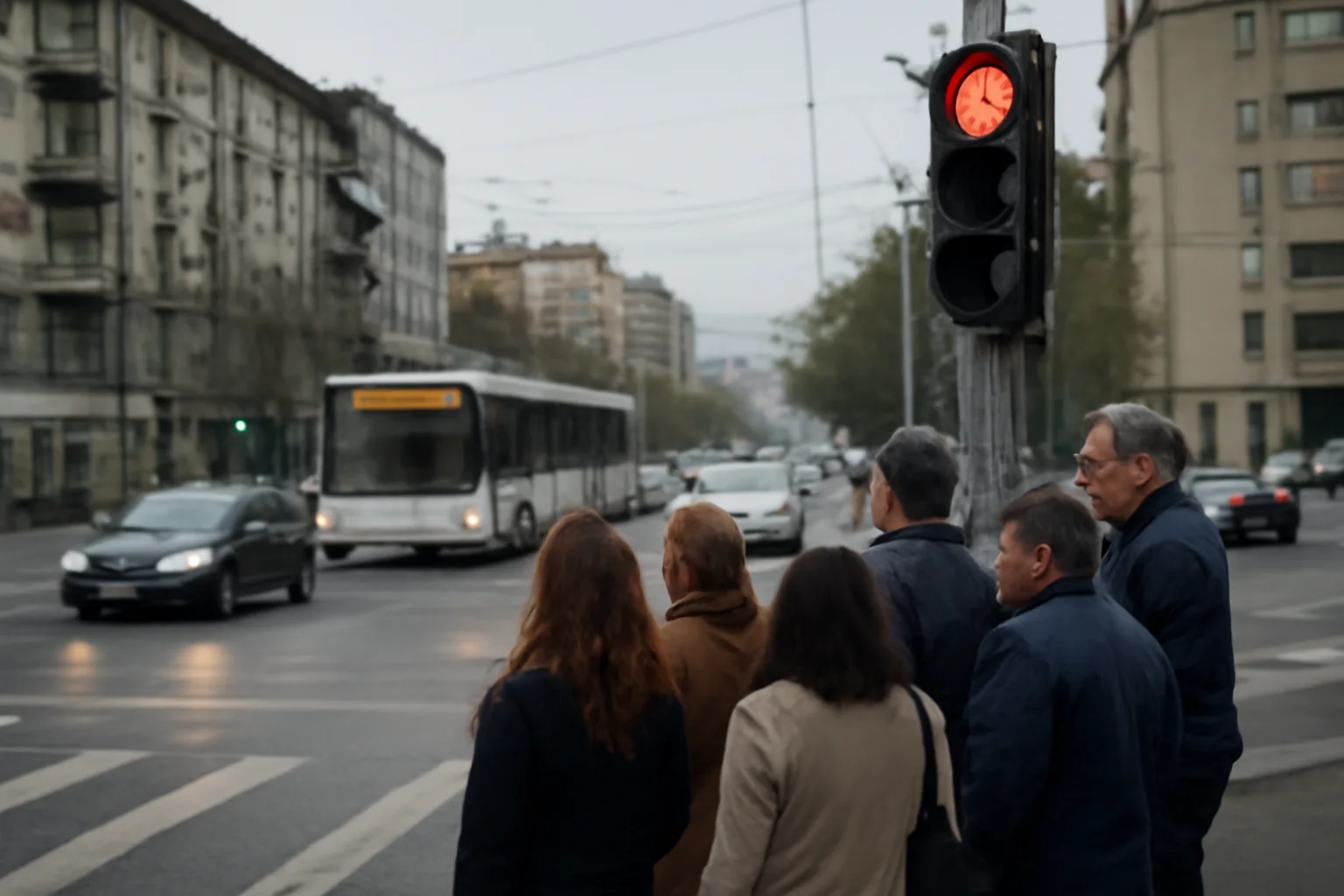 Braila: Soluția definitivă pentru semaforizarea intersecției Griviței cu Gării, așteptată abia în următoarele luni