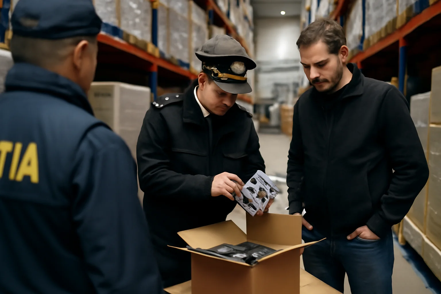 confiscări de marfă și monitorizarea principalelor rețele comerciale