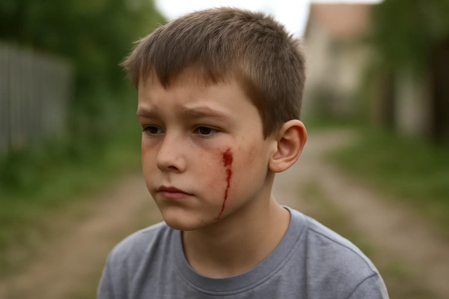 Copil de 10 ani rănit cu cuțitul în Viziru, județul Brăila, în urma unui conflict pentru o jucărie
