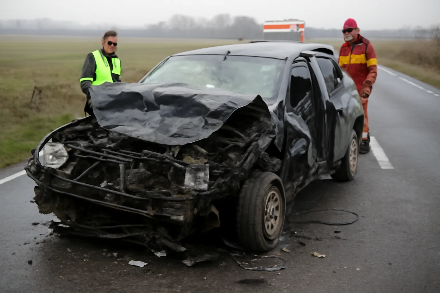 Două persoane și-au pierdut viața într-un accident grav pe DN 2B, în apropiere de Brăila