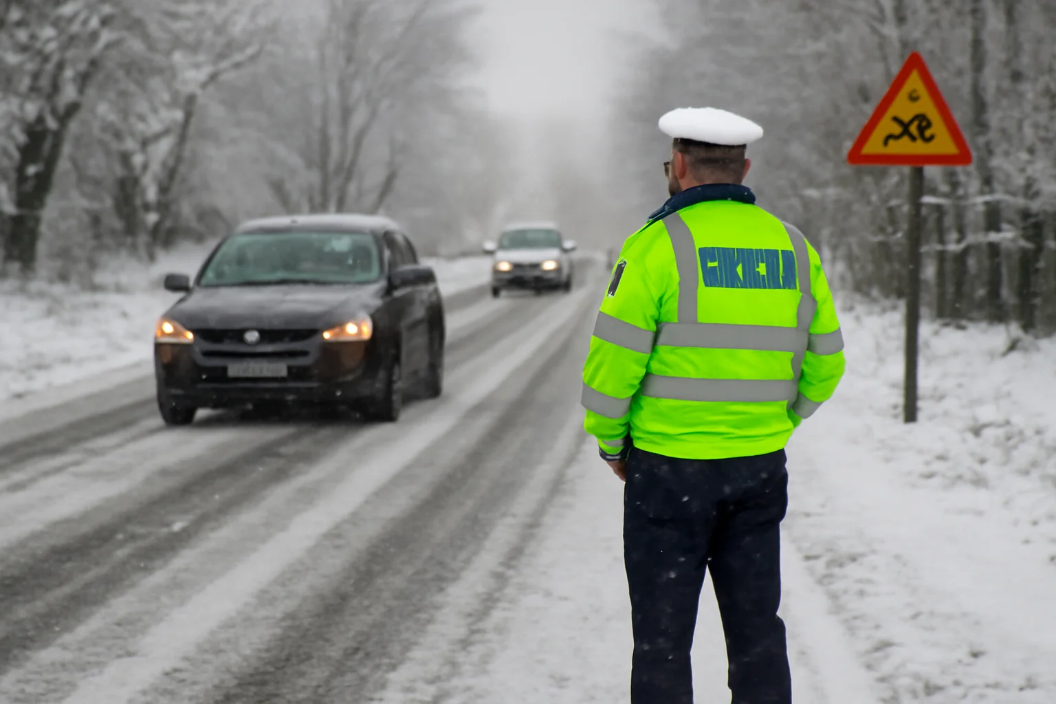 Polei pe șosele în Brăila: avertizare Infotrafic și recomandări pentru șoferi