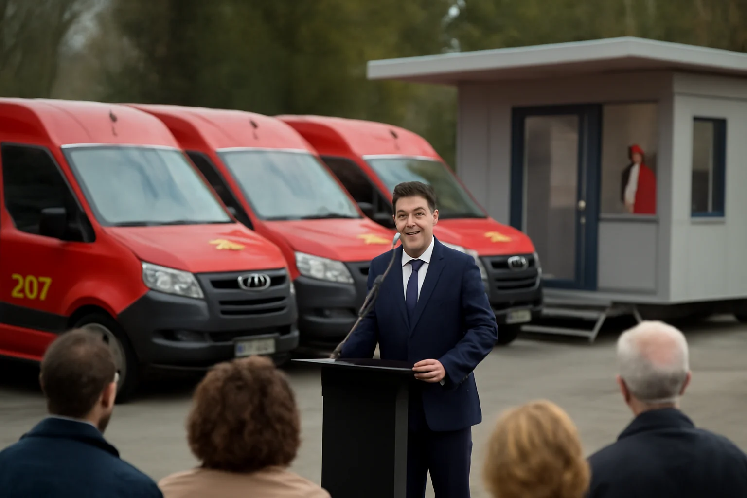 Poșta Română inaugurează flota modernizată ZOR și primul oficiu poștal modular în 2025, anul transformării companiei