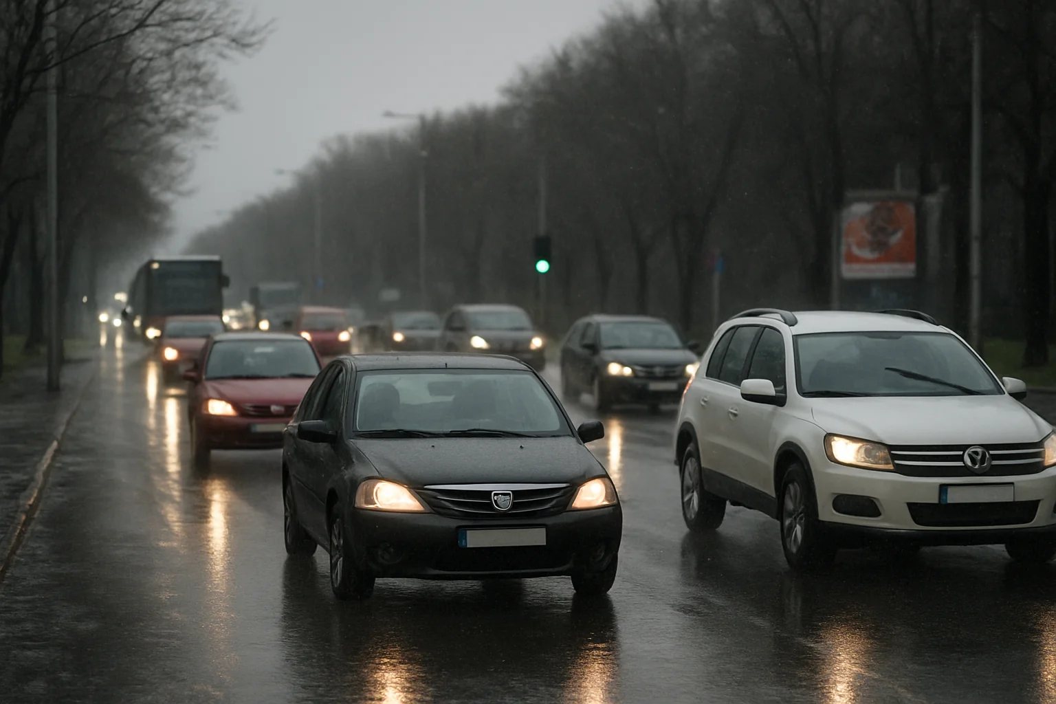 Situația traficului și condițiile meteo în Brăila – 3 aprilie 2026