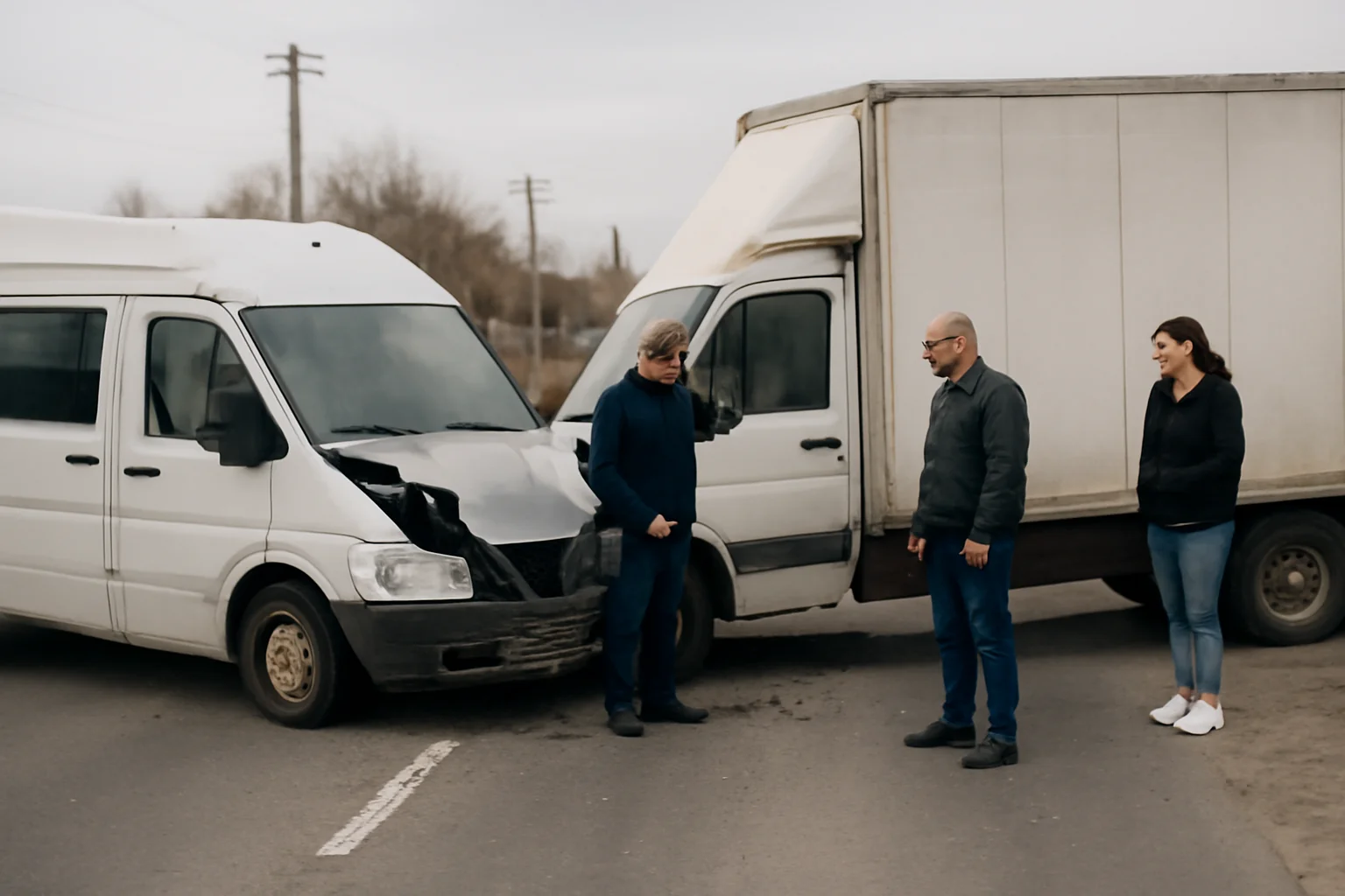 Șofer mort și 13 răniți într-un accident între microbuz și autoutilitară la Făurei, județul Brăila