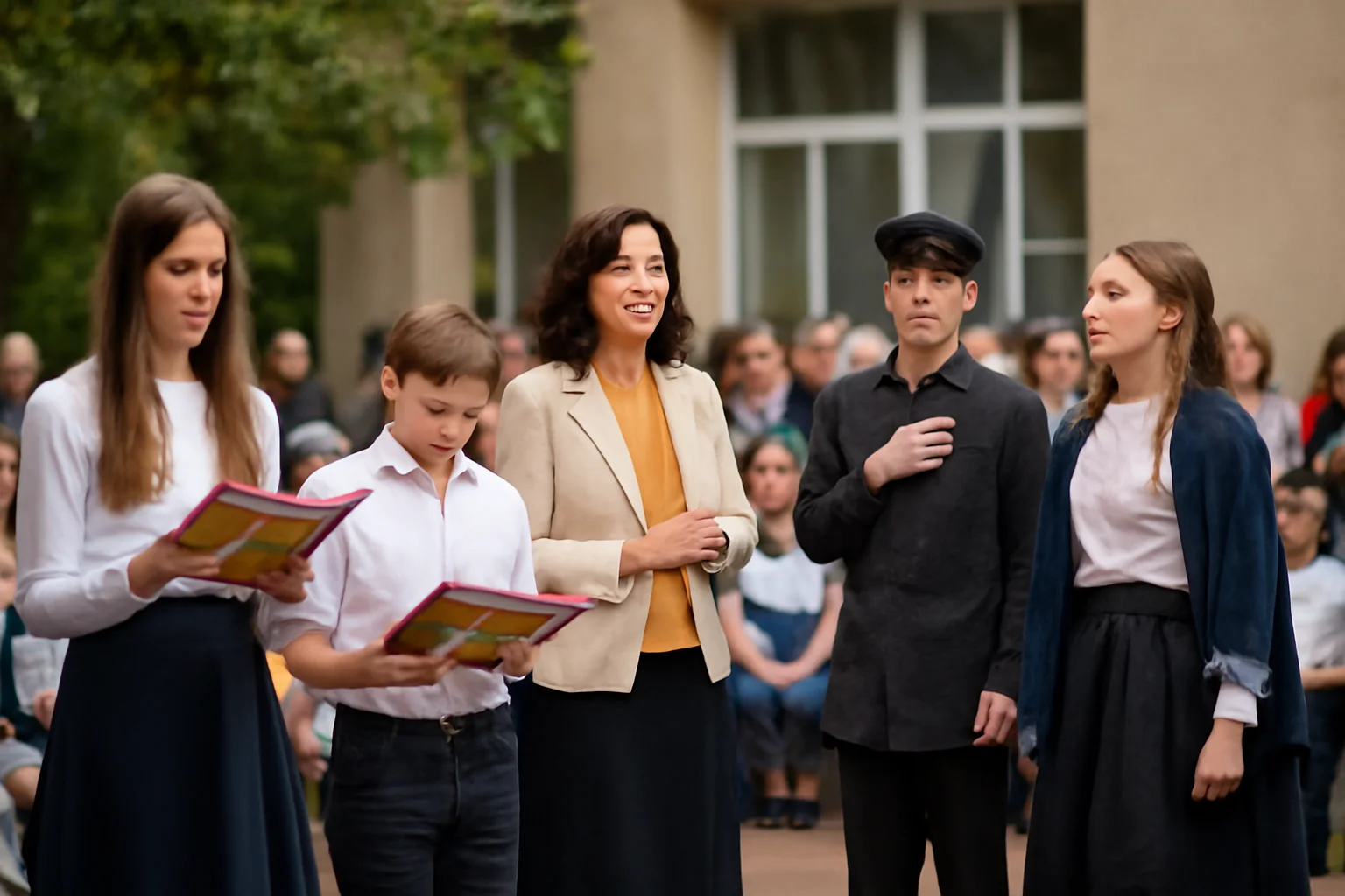 Ziua Școlii Gimnaziale „Ion Luca Caragiale” din Brăila, marcată prin lectură și teatru